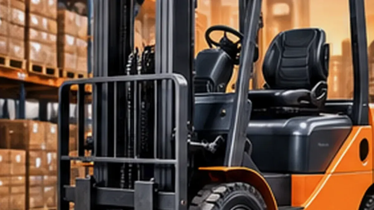 Forklift dan aktivitas material handling di lingkungan industri Bekasi
